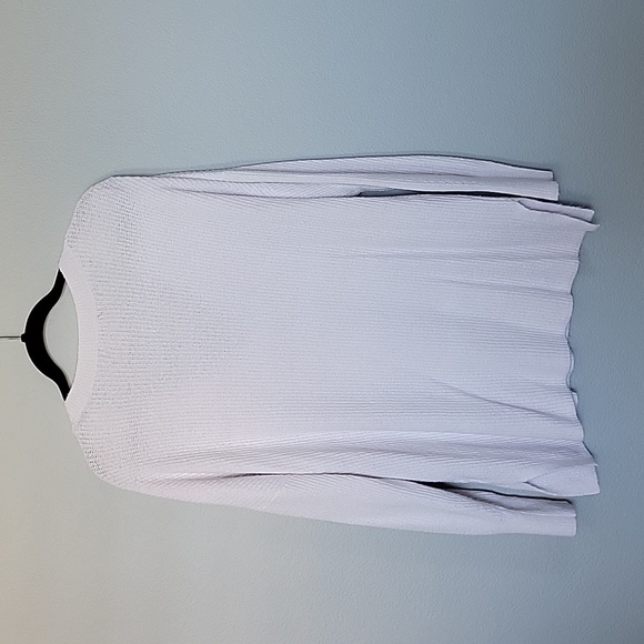 Halogen Casual V neck white oversized sweater XXL - Picture 7 of 7